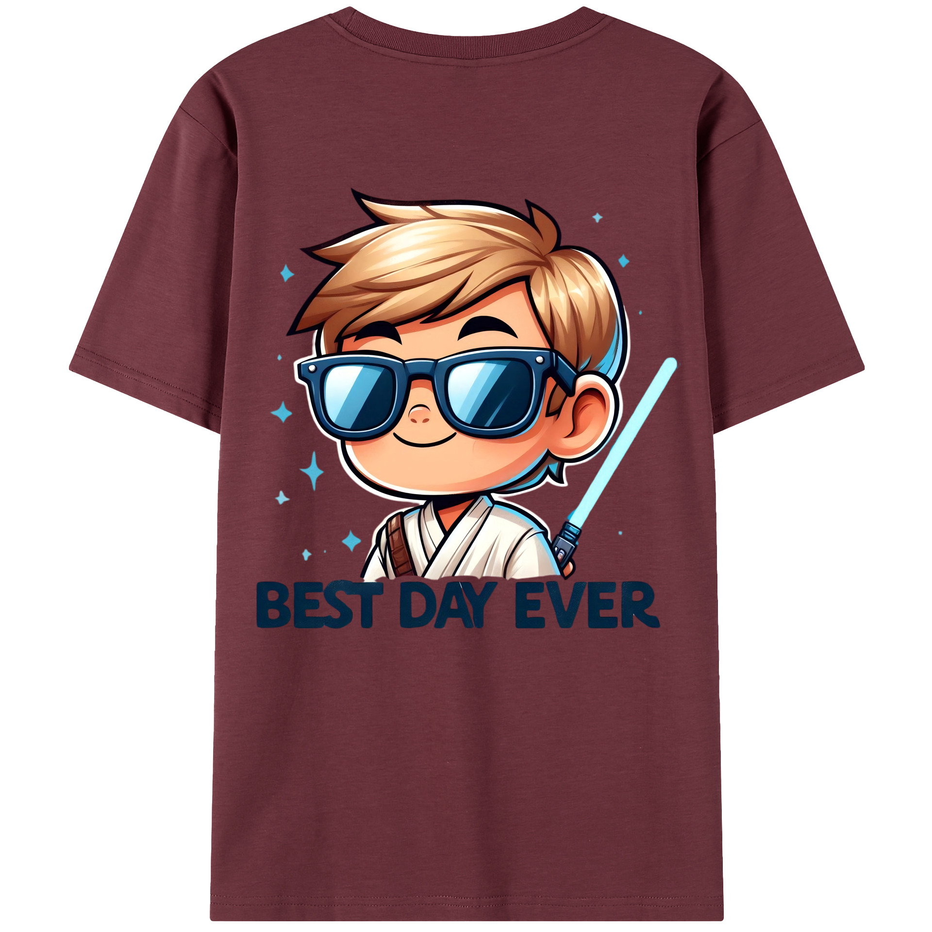 （画像用） スター・ウォーズ Star Wars 綿100％半袖Tシャツ（背面プリント）